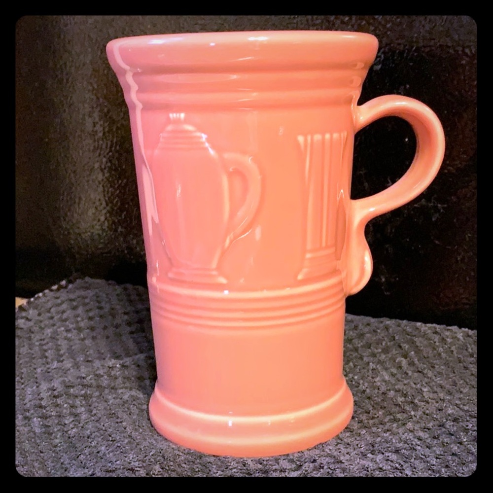 Fiesta Rose 6 1/8 inch Cappuccino Mug